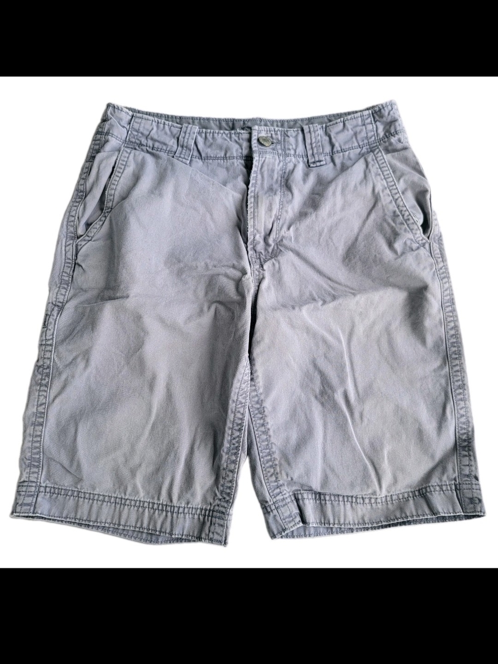 Old Navy Men's Shorts sz 31, weathered 5 pocket Button closure